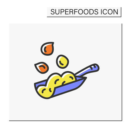Quinoa color iconのイラスト素材