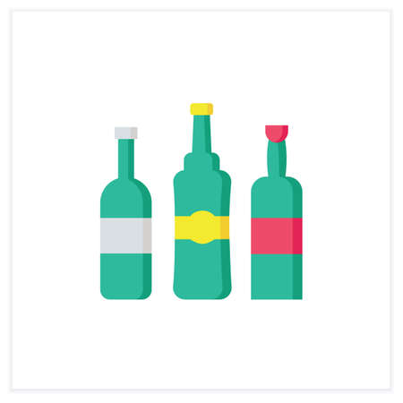 Bar location flat iconのイラスト素材