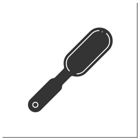 Beauty procedure glyph iconのイラスト素材