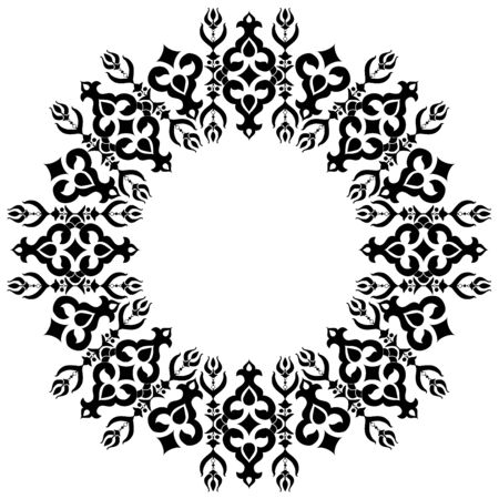 series of patterns designed by taking advantage of the former Ottomanのイラスト素材