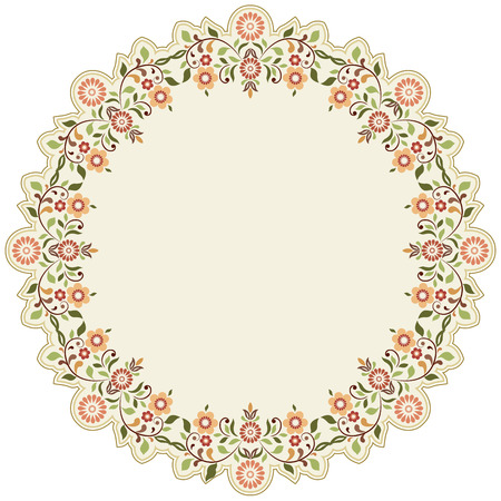 series of patterns designed by taking advantage of the former Ottomanのイラスト素材