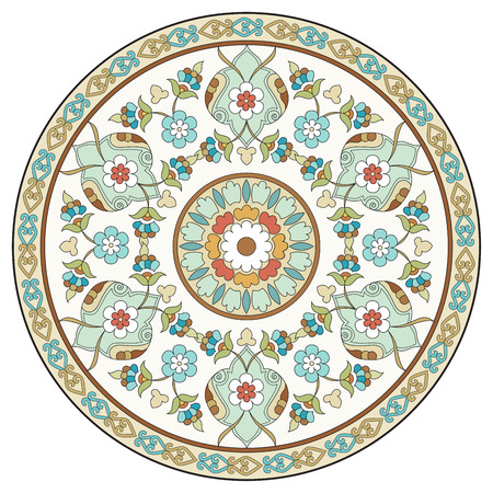 Ornament and design Ottoman decorative artsのイラスト素材