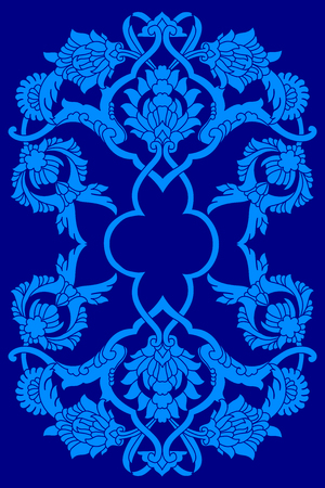 Ornament and design Ottoman decorative artsのイラスト素材