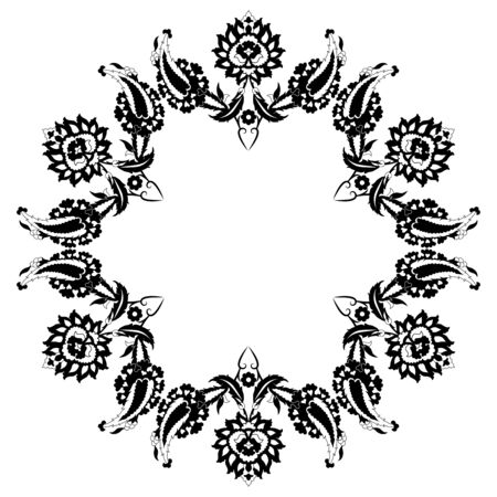 Inspired by the Ottoman decorative arts pattern designsのイラスト素材