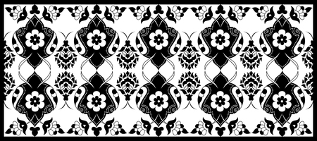 Inspired by the Ottoman decorative arts pattern designsのイラスト素材