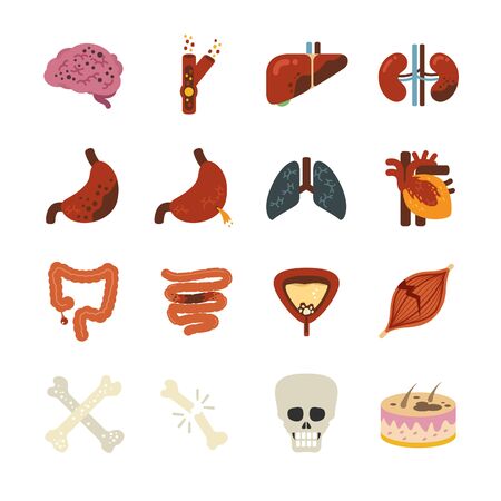 Stock Vector Illustration: Disease - Illustrationのイラスト素材