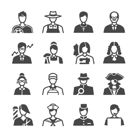 Career icon set - Illustratioのイラスト素材
