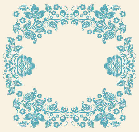 Vector Abstract floral background  elements of flowerのイラスト素材