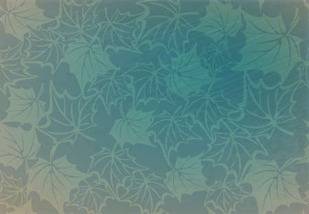 Autumn abstract background, with maple leaves eps 10のイラスト素材