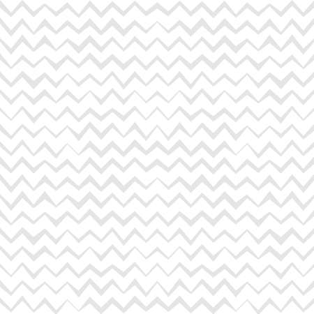 Vector hand drawn chevron background. Gray and white zigzag seamless patternのイラスト素材