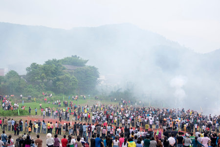 Firecracker Congress at village