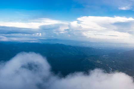 seas of cloudsの写真素材