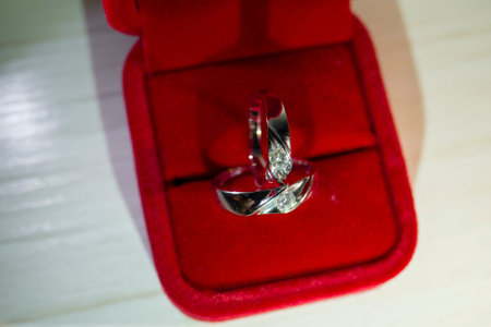 Wedding ringの写真素材