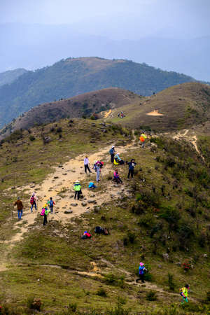 mountain climbingのeditorial素材