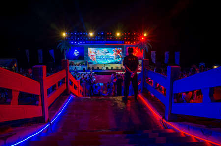 June 3, 2018:King of the city, decisive battle against Hainan,  Sai Nan District final, Haikouのeditorial素材