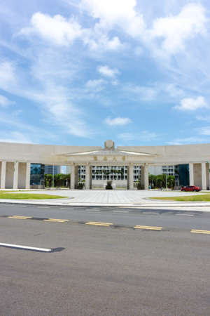 South gate of Haikou Universityのeditorial素材