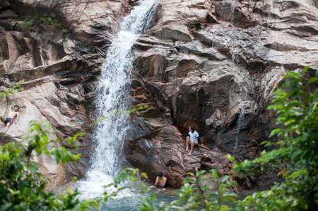 Scenery of Lianhua Mountain, Lion Head Mountain, Taishan City, Guangdong Provinceのeditorial素材