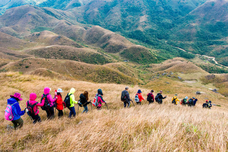 Outdoor mountaineeringのeditorial素材