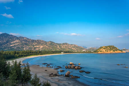 Scenery of Xiatang Bay, Taishan City, Jiangmen City, Guangdong Provinceの写真素材