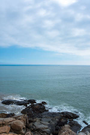 Stones on the coastの写真素材