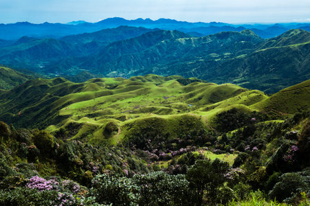 Mountain scenery of Jilongding, Yangchun City, Yangjiang City, Guangdong Province