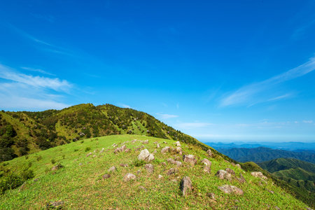 Mountain scenery of Jilongding, Yangchun City, Yangjiang City, Guangdong Province