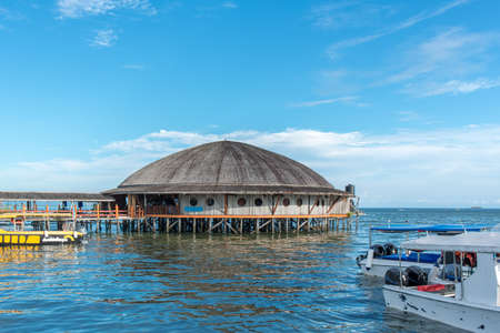 Scenery of Semporna, Tawau, Malaysia, Asiaのeditorial素材