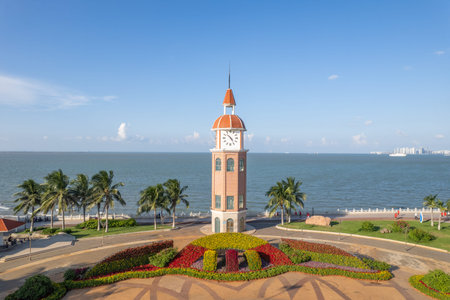 Clock tower in the park