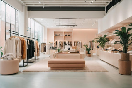 Modern Living Room Interior With Comfortable Sofaの素材