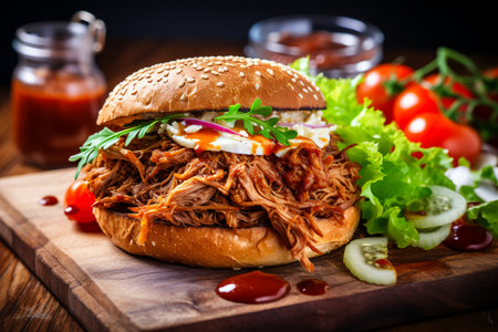 Barbeque Pulled Pork Sandwichの素材