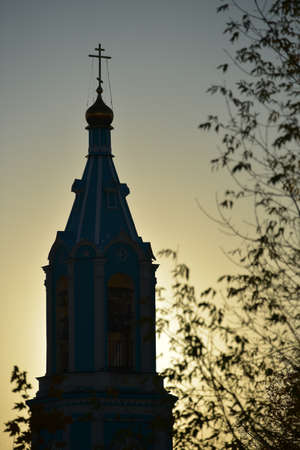 Moscow, Russia - 17 October, 2018: Ð¡hurch of Nativity of the Blessed Virgin Mary in Krylatskie Hills in Moscow, Russia.のeditorial素材