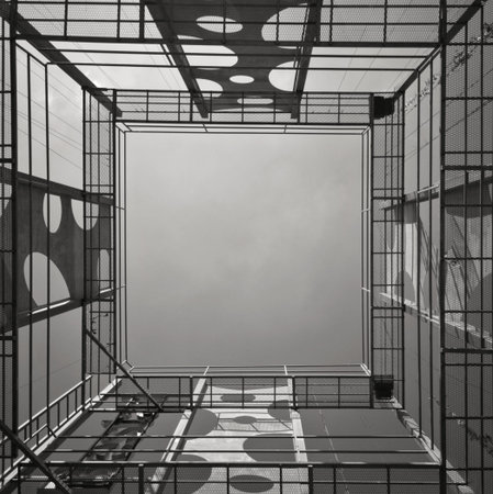 Steel frame tower