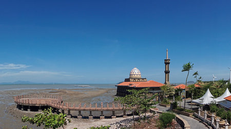 Masjid Al-Hussainの写真素材
