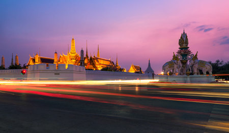 Wat phra kaew, thai temple, thailandの写真素材