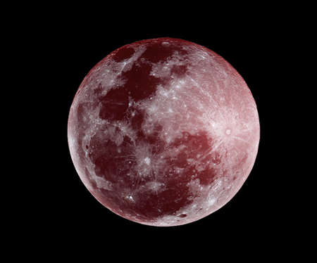 red moon my creativeの写真素材
