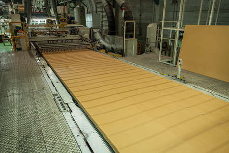 Stacker in Corrugated Machineのeditorial素材