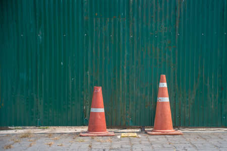 Texture traffic coneの写真素材