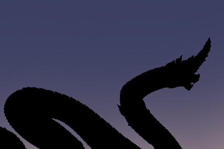 View of the serpentの写真素材