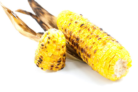 Golden grilled corn 
