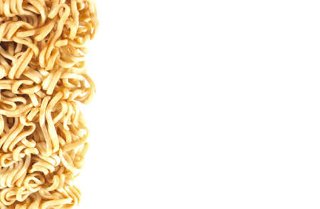 Texture of instant noodleの写真素材