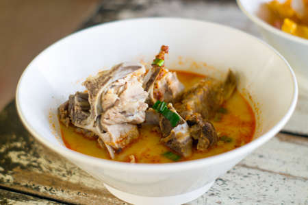 Tom yam, Spicy soup in thailand.の写真素材