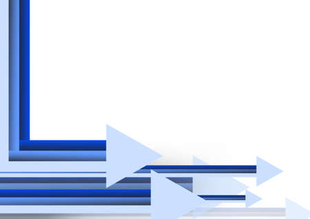 Vector : Blue arrows vector background.のイラスト素材
