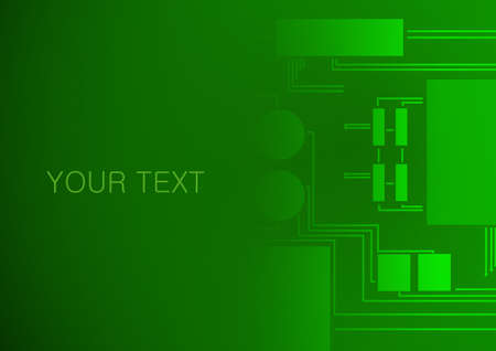 Vector : Electronic circuit board backgroundのイラスト素材