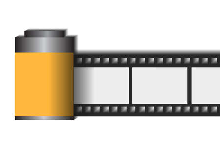 Vector : Film background and space for textのイラスト素材