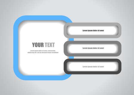 Space for text in square abstract backgroundのイラスト素材