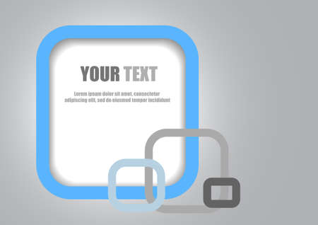Space for text in square abstract backgroundのイラスト素材