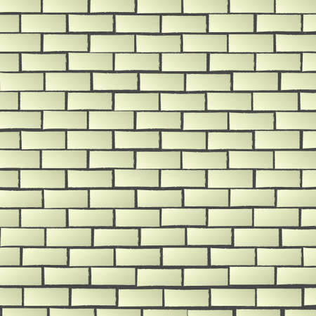 Vector: White brick wall backgroundのイラスト素材