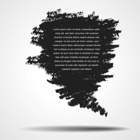 Vector : Grunge banner for textのイラスト素材