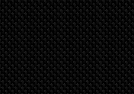 Vector : Abstract black metal texture on black background