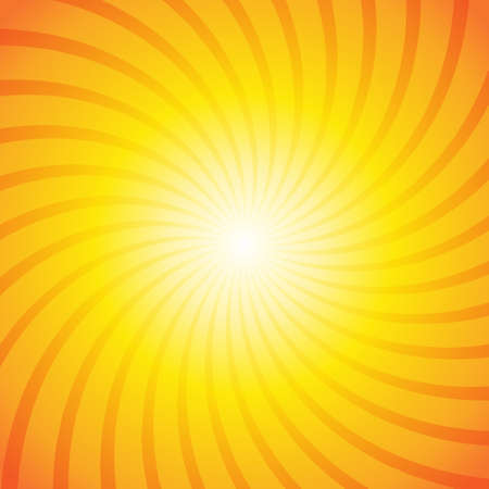 Vector : Abstract yellow and orange stripesのイラスト素材